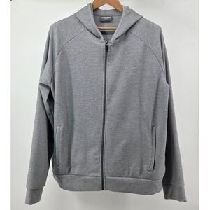 32 Degrees‎ Heat Mens Gray Full Zip Hoodie Sweatshirt XL Layers Winter